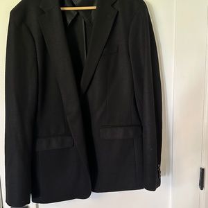 Mario Balluci Black Slim Fit Blazer